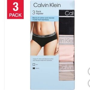 NWT Calvin Klein Ladies Hipster 3-pack Underwear